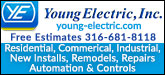 Young Electric, Inc. Sponsorship Banner